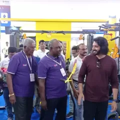Actor Sushanth Anumolu Hitex Expo Visit