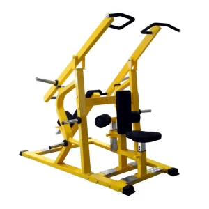 excel lat pull chest press