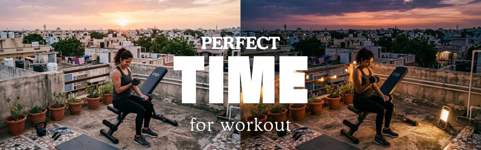 Morning vs evening workout